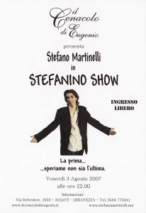2007_Stefanino-Show-206x300 10 anni fa il primo spettacolo...